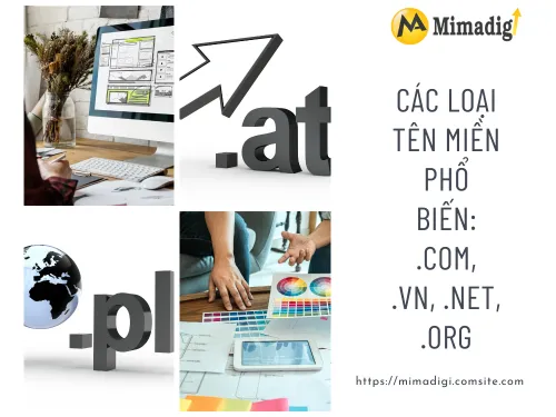 Popular Domain Names: .com, .vn, .net, .org and How to Choose