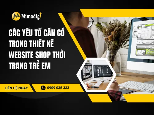 Thiết kế website shop thời trang trẻ em