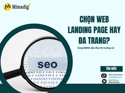 Nên chọn website công ty dạng Landing Page hay đa trang?