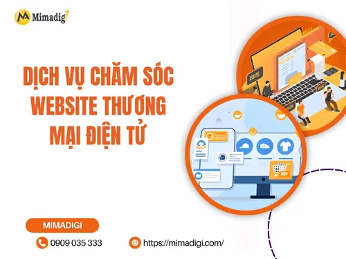 Dịch vụ chăm sóc website thương mại điện tử