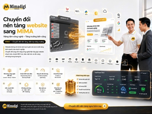 MIMA Website Platform Migration Service