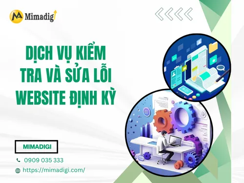 Periodic Website Check and Error Correction Service