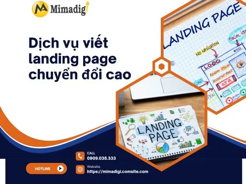 Dịch vụ viết landing page chuyển đổi cao
