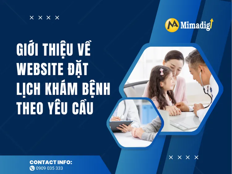 Thiết kế website đặt lịch khám bệnh theo yêu cầu
