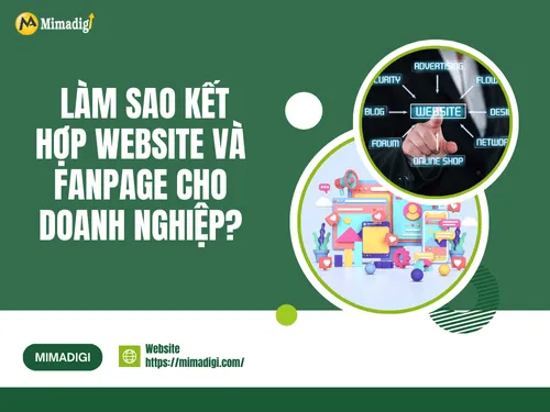 How to Combine Website + Fanpage for Business?