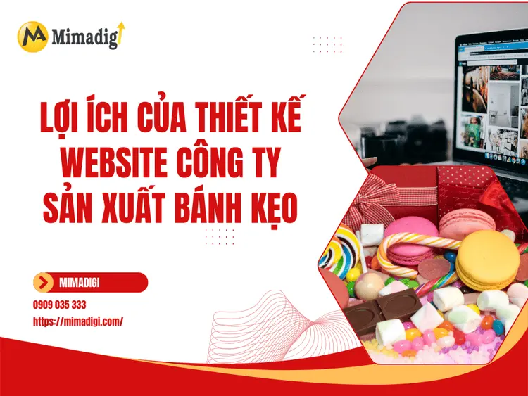 Website Design for a Confectionery Company