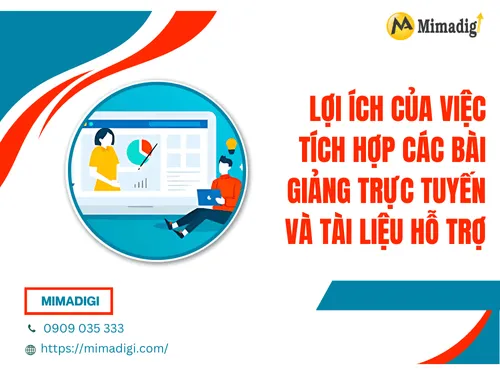 Benefits of Integrating Online Lectures and Supporting Materials