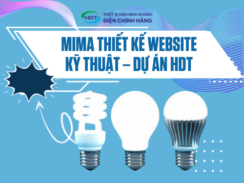 MIMA Thiết Kế Website Kỹ Thuật – Dự Án HDT