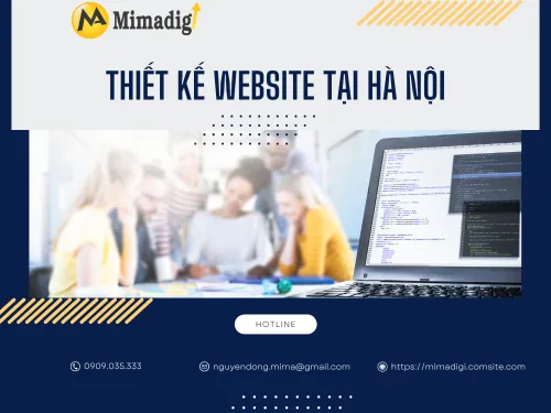 Website Design in Hanoi - SEO Standard, Professional Interface