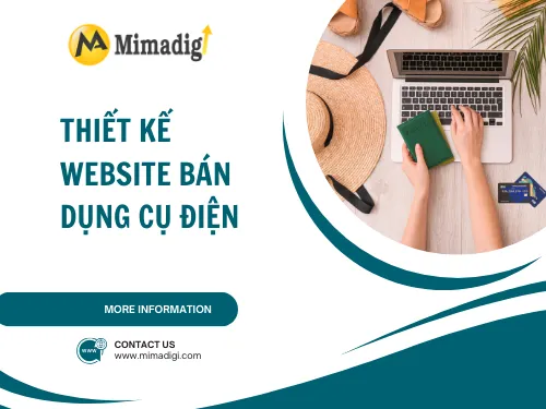 Thiết kế website bán dụng cụ điện