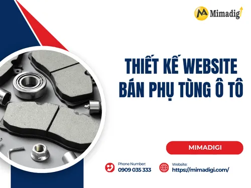 Thiết kế website bán phụ tùng ô tô
