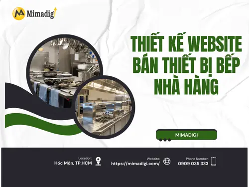 Restaurant Kitchen Equipment Website Design