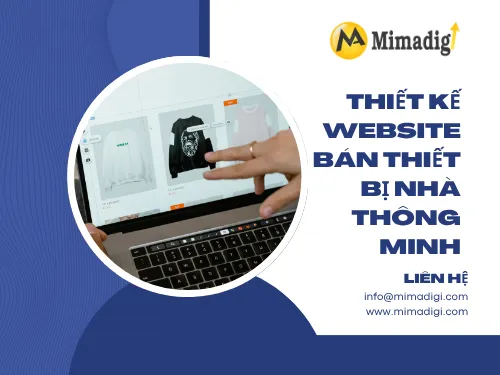 Thiết kế website bán thiết bị nhà thông minh