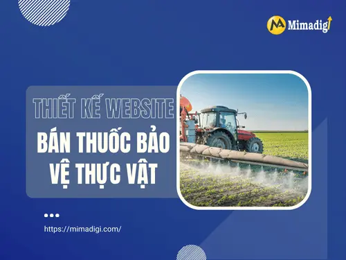 Thiết kế website bán thuốc bảo vệ thực vật