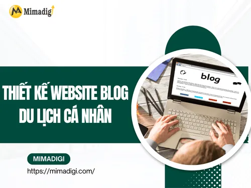 Personal Travel Blog Website Design