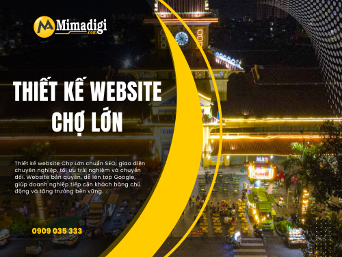 Thiết kế website Chợ Lớn
