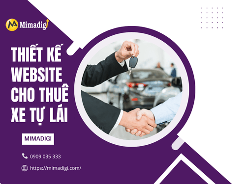 Thiết kế website cho thuê xe tự lái