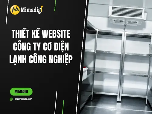 Thiết kế website công ty cơ điện lạnh công nghiệp