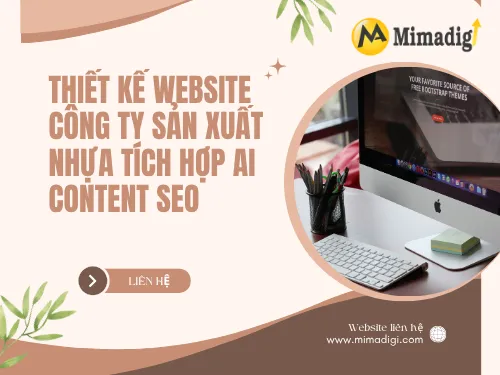 Website Design for Plastic Manufacturing Companies Integrated with AI Content SEO