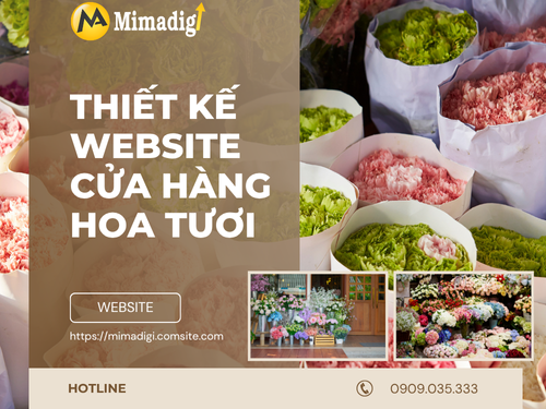 Fresh Flower Shop Website Design