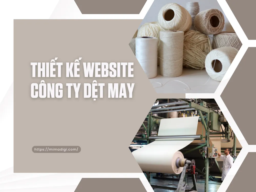 Textile Company Website Design