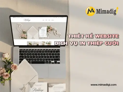 Thiết kế website dịch vụ in thiệp cưới
