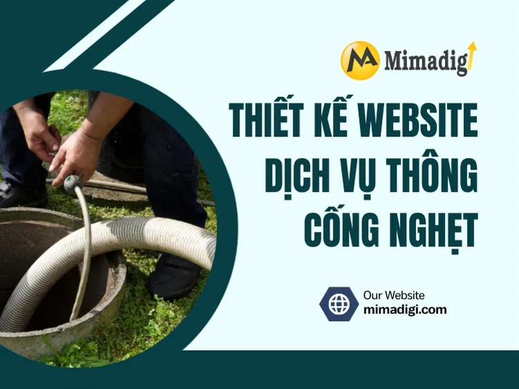 Thiết kế website dịch vụ thông cống nghẹt