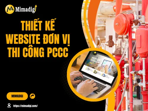 Thiết kế website đơn vị thi công PCCC