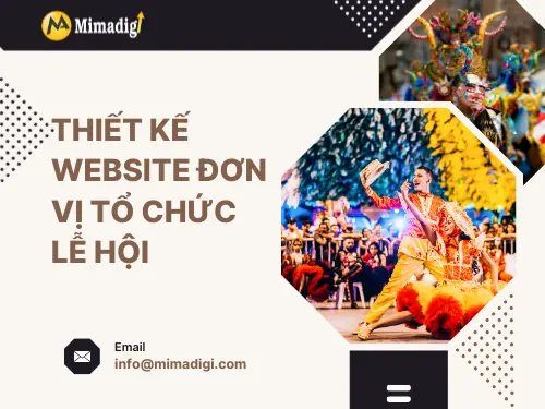 Thiết kế website đơn vị tổ chức lễ hội