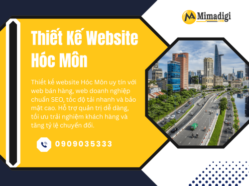Thiết kế website Hóc Môn