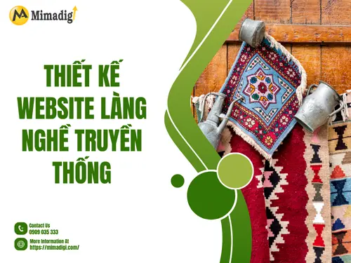 Thiết kế website làng nghề truyền thống