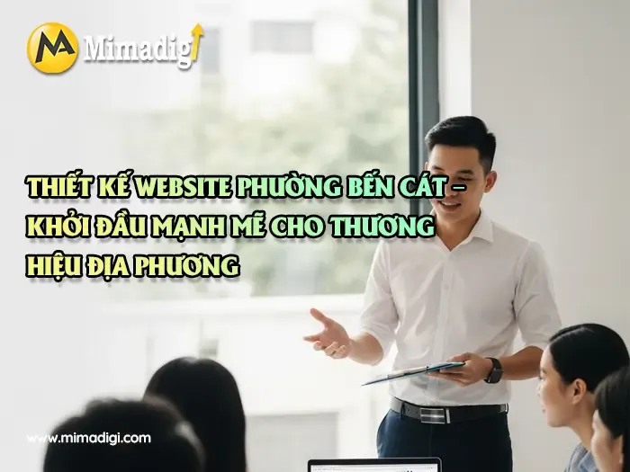 Thiết kế website Phường Bến Cát