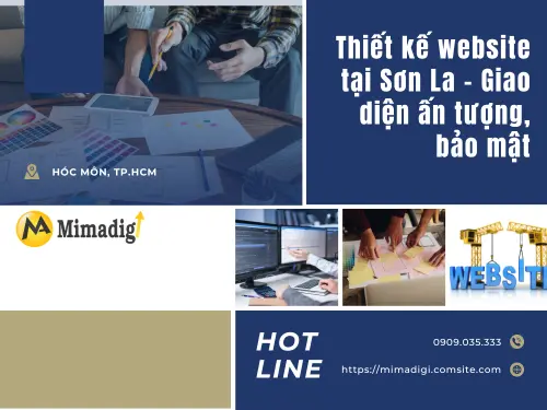 Thiết kế website tại Sơn La – Giao diện ấn tượng, bảo mật