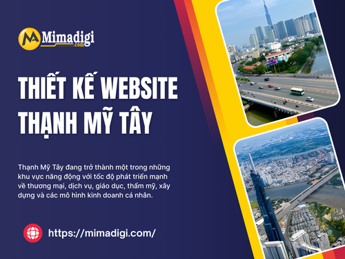 Thanh My Tay Website Design