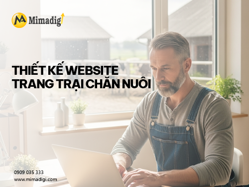 Thiết kế website trang trại chăn nuôi