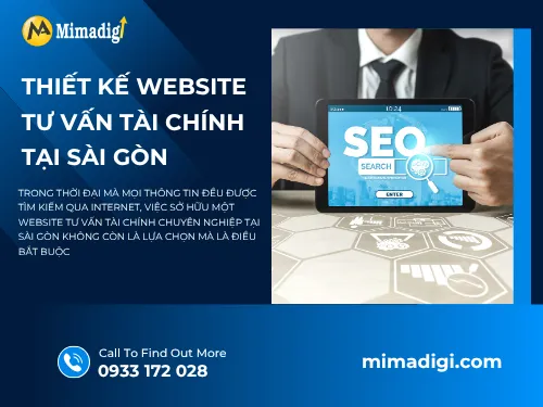 Thiết kế website tư vấn tài chính tại Sài Gòn
