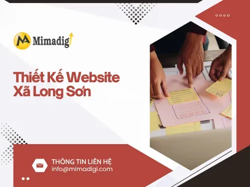 Website Design for Long Son Commune, Ho Chi Minh City