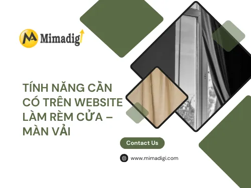 Thiết kế website làm rèm cửa – màn vải
