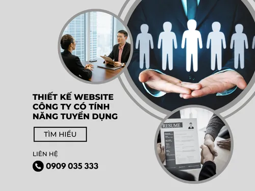 Company Website Design with Recruitment Feature