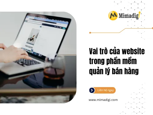 Sales Management Software Website Design