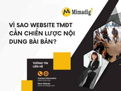 Chiến lược nội dung cho website thương mại điện tử