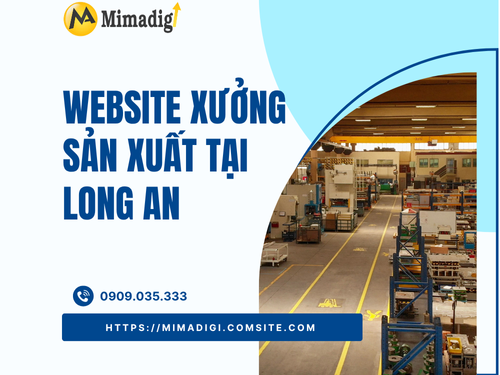 Website for Manufacturing Plants in Long An