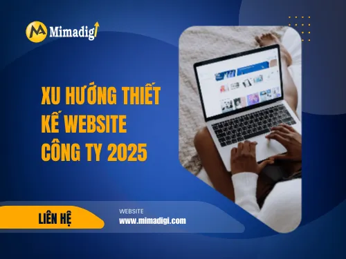 Xu hướng thiết kế website công ty 2025