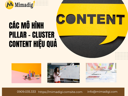 Chiến lược xây dựng pillar – cluster content của MIMADIGI