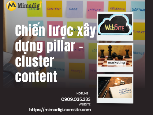 Chiến lược xây dựng pillar – cluster content của MIMADIGI