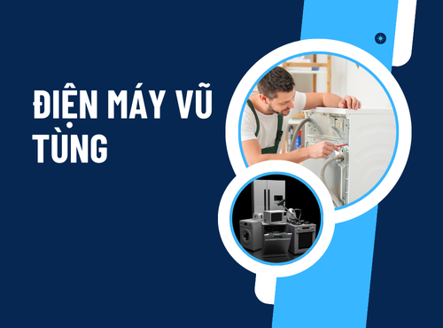 Thiết kế website Điện máy Vũ Tùng – Giao diện hiện đại, bán hàng hiệu quả, tối ưu Google với thiết kế web MIMA
