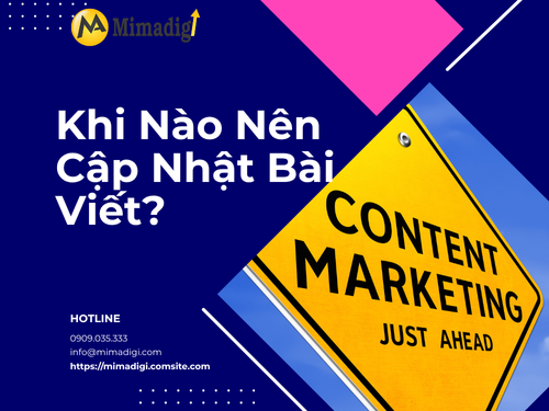 How often should you update old articles on your website? Learn more with MIMADIGI
