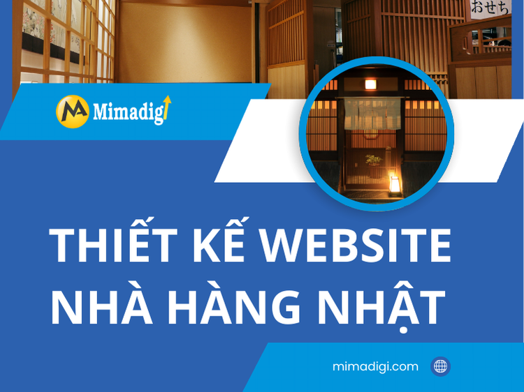 Thiết Kế Website Nhà Hàng Nhật: Giải Pháp Tối Ưu Cho Kinh Doanh Nhà Hàng Nhật Bản tại mima