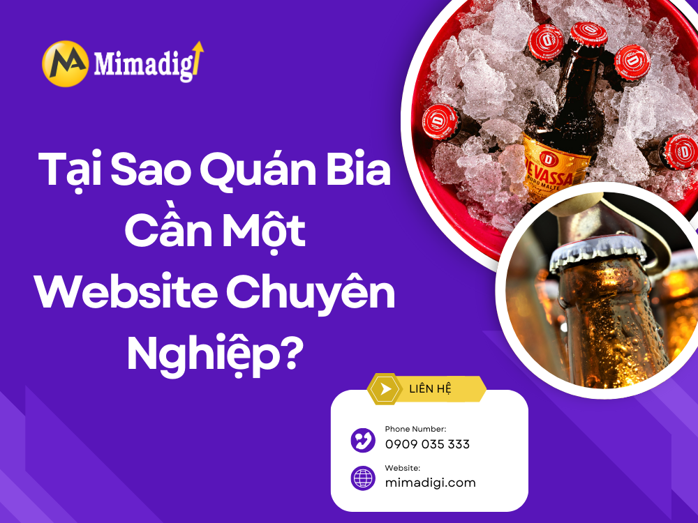 Why Does a Beer Bar Need a Professional Website? at mima