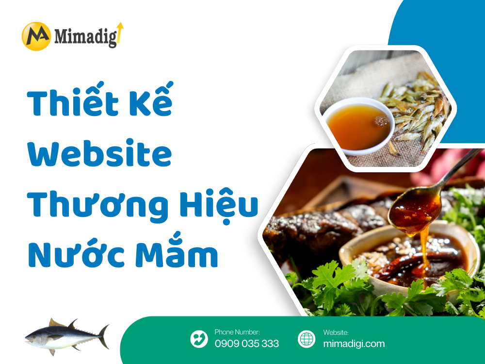 Fish Sauce Brand Website Design: Building Value and Business Growth at mima
